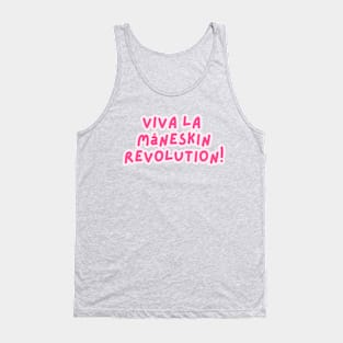 Viva la  Måneskin  Revolution! Tank Top